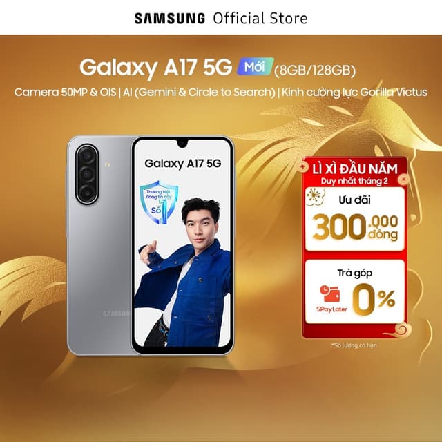 Điện Thoại Samsung Galaxy A17 5G 8GB/128GB - Ảnh 10