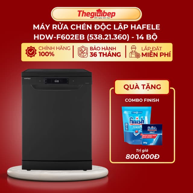 Máy rửa chén độc lập Hafele HDW-F602EB (538.21.360) - Ảnh 6
