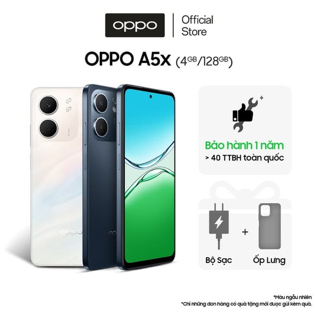 Điện thoại OPPO A5x 4GB/128GB có NFC, nhân bản ứng dụng - Hàng chính hãng - Ảnh 1