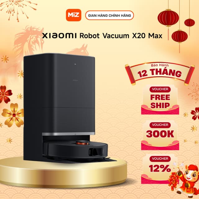 Robot hút bụi lau nhà Xiaomi X20 Max – Bản Quốc Tế Chính Hãng Bảo Hành 12 Tháng - Ảnh 11