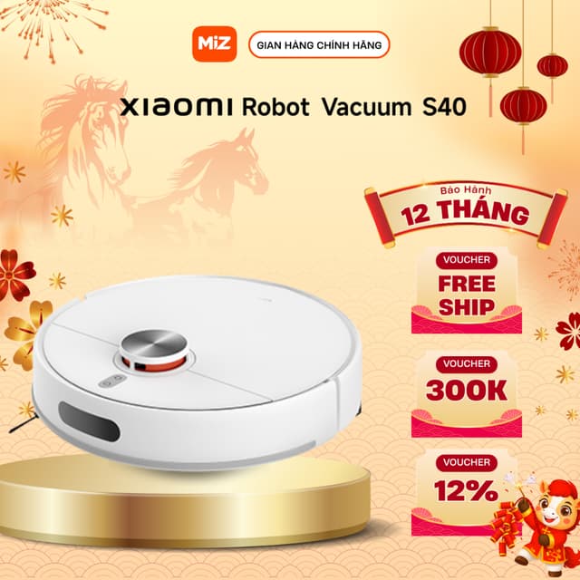 Robot hút và bụi lau nhà Xiaomi Robot Vacuum S40 Bản Quốc Tế - Bảo Hành 12 Tháng Chính Hãng - Ảnh 10