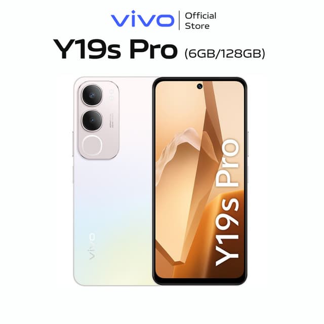 Điện thoại vivo Y19s Pro (6GB+128GB) - Chính hãng - 1 Đổi 1 tháng đầu tiên - Bảo hành 12 tháng - Ảnh 1