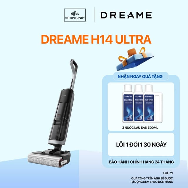 Máy Hút Bụi Lau Nhà Thông Minh Dreame H14 Ultra Chính Hãng | Bảo Hành 24 Tháng - Ảnh 7