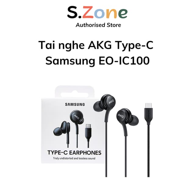 Tai Nghe Có Dây Type-C AKG Samsung EO-IC100 Hàng Chính Hãng Nguyên Seal - Ảnh 3