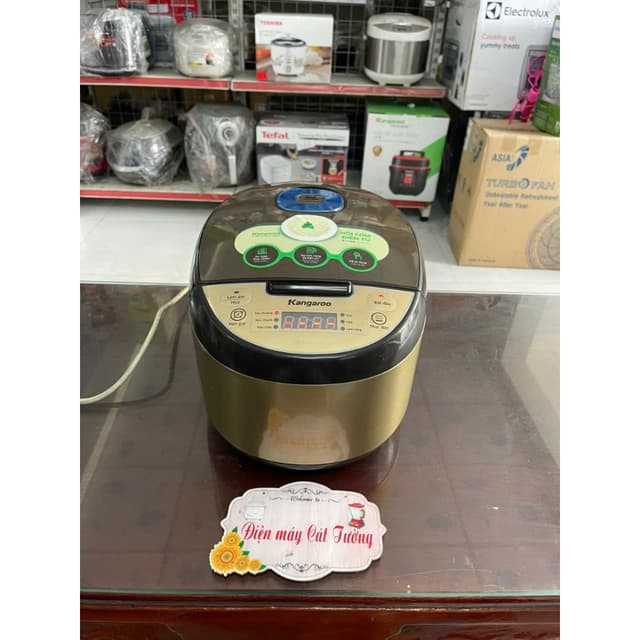 Nồi cơm điện tử Kangaroo 1.5 lít KG15RCE2 công suất 700w có chống dính, hàng chính hãng - Hàng trưng bày - Ảnh 1