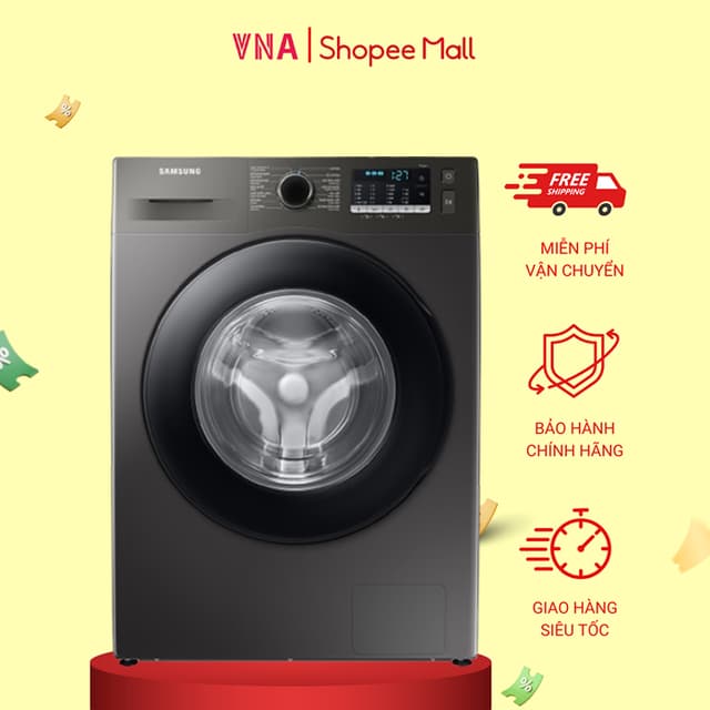 Máy giặt Samsung Inverter 9.5 kg WW95TA046AX/SV - Chính hãng bảo hành 24 tháng - Ảnh 5
