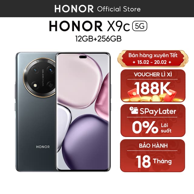 Điện thoại Honor X9c 5G 12GB + 256GB | Màn hình 6.78" |Pin 6600mAh, Camera 108MP | Bảo hành 18 Tháng - Ảnh 11