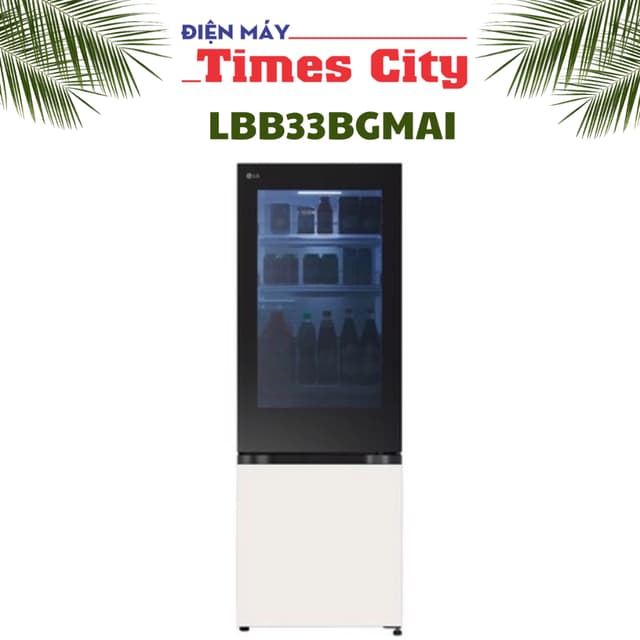 Tủ lạnh LG Inverter InstaView 340 lít LBB33BGMAI - Ảnh 6