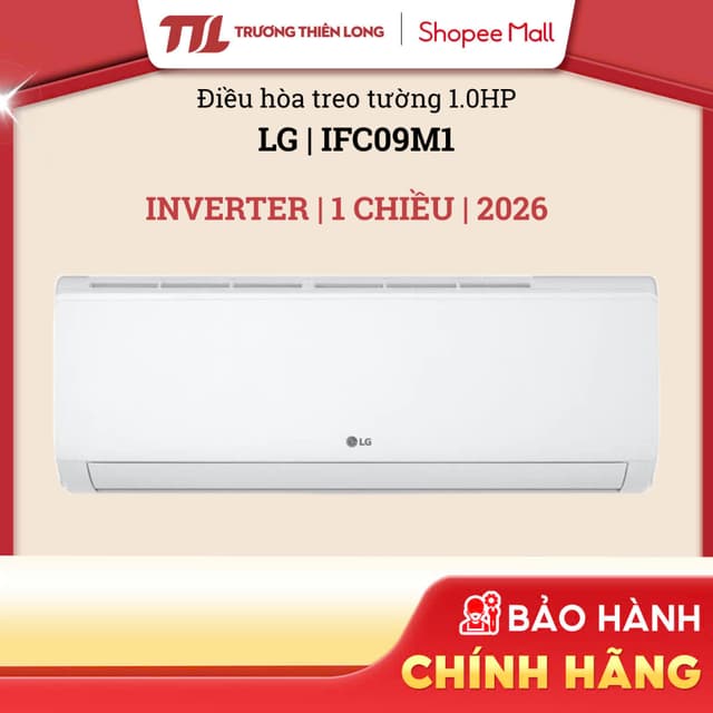 IFC09M1 |  IFC18M1 - Máy Lạnh LG Inverter IFC09M1 |  IFC18M1 1.0 HP 2.0HP [FREESHIP HCM] - Ảnh 6