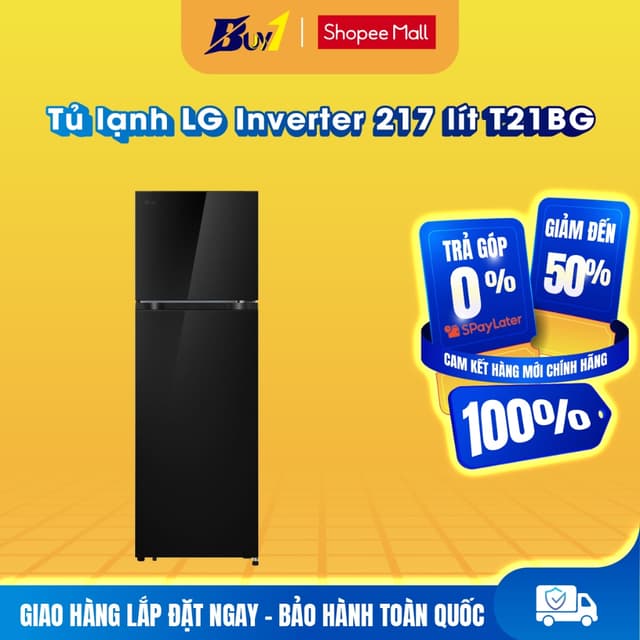 T26BG - Tủ lạnh LG Inverter 266 lít T26BG - Hàng chính hãng - Ảnh 2