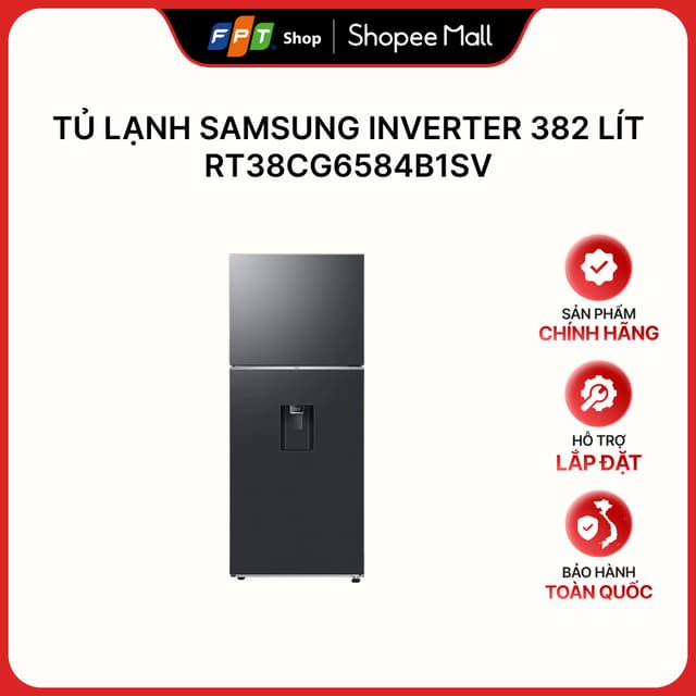 [Hàng chính hãng] Tủ lạnh Samsung Inverter 382 lít RT38CG6584B1SV - Ảnh 7
