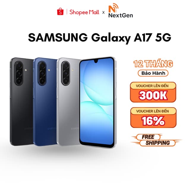 (Nguyên Seal) Điện thoại Samsung Galaxy A17 5G (8GB + 128GB) - Hàng Chính Hãng Bảo Hành 12 Tháng - Ảnh 4