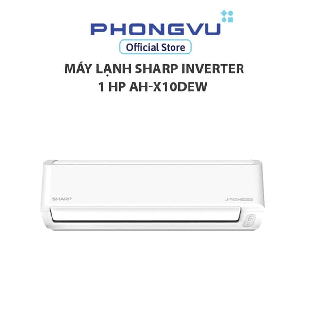 Máy lạnh Sharp Inverter 1 HP AH-X10DEW - Bảo hành 24 tháng - Ảnh 6