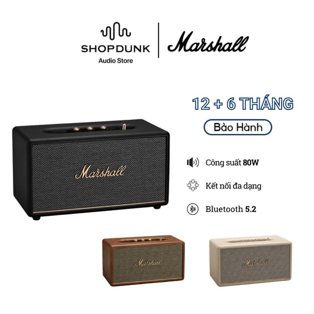 Loa Marshall Bluetooth STANMORE III Homeline - Bảo Hành Chính Hãng ASH - Ảnh 4