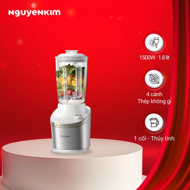 Máy xay sinh tố Philips HR3760/01 - Ảnh 7