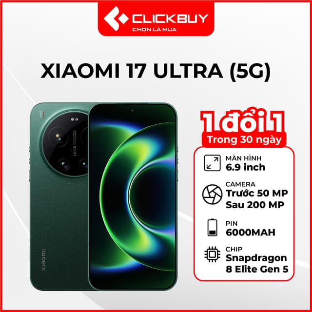 Điện Thoại Xiaomi 17 Ultra (5G) 16GB 512GB chính hãng - Ảnh 10