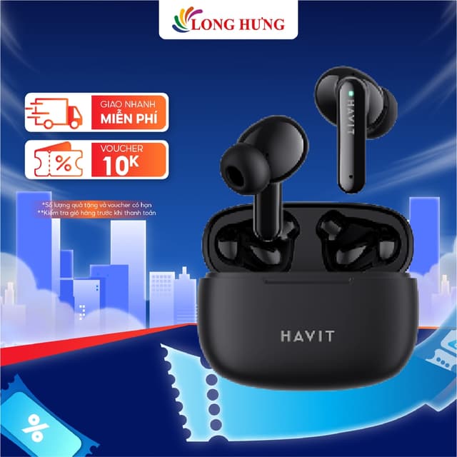 Tai nghe Bluetooth True Wireless Havit TW967 Pro - Hàng chính hãng - Ảnh 6