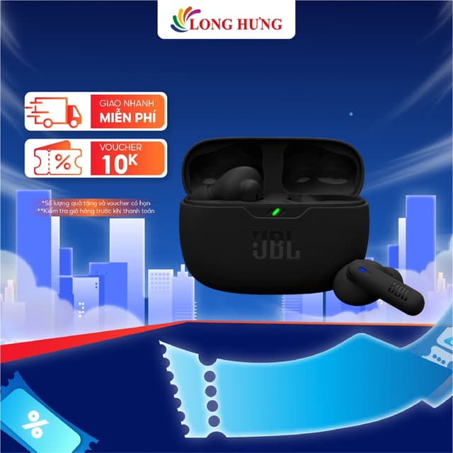 Tai nghe Bluetooth True Wireless JBL Wave Beam 2 - Hàng chính hãng - Ảnh 9