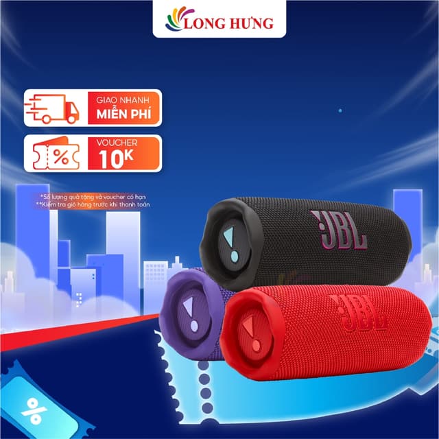Loa Bluetooth JBL Flip 7 JBLFLIP7 - Hàng chính hãng - Ảnh 3