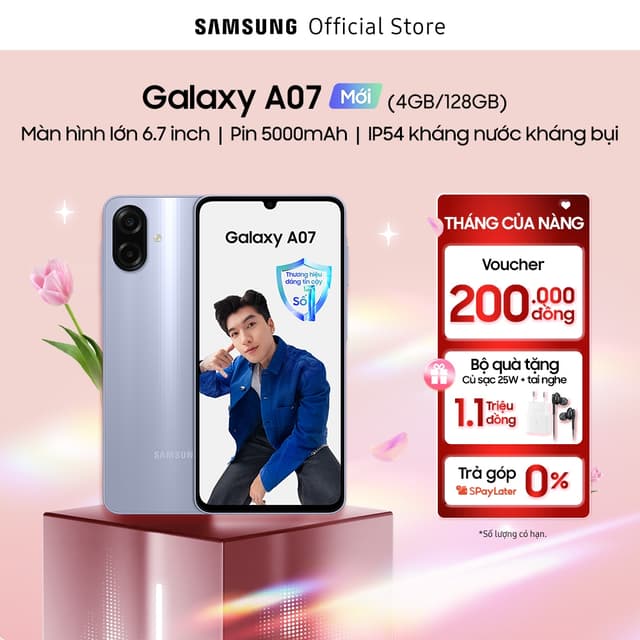 Điện Thoại Samsung Galaxy A07 LTE 4GB/128GB - Ảnh 6