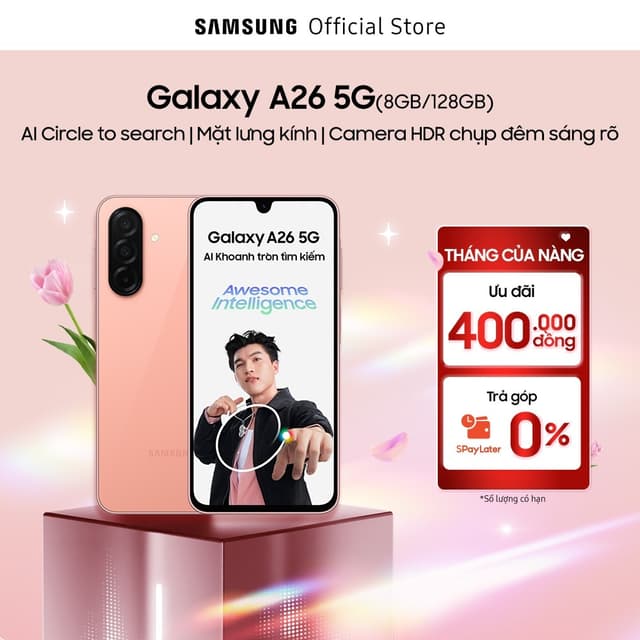 Điện Thoại Samsung Galaxy A26 5G 8GB/128GB - Ảnh 10