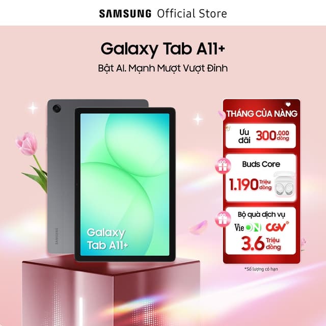 Máy Tính Bảng Samsung Galaxy Tab A11+ Wifi 8GB/256GB - Ảnh 7