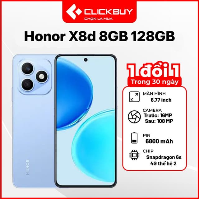Điện thoại Honor X8d 8GB 128GB chính hãng - Ảnh 10