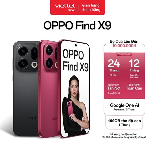 Điện thoại OPPO Find X9 5G 16GB+512GB Chính hãng | Màn Hình AMOLED 6.59" | Pin Siêu Lớn 7025mAh - Ảnh 5