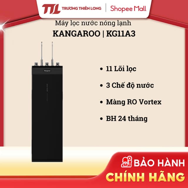 Máy Lọc Nước RO Nóng Nguội Lạnh Hydrogen Kangaroo KG11A3 11 Lõi [TOÀN QUỐC] - Ảnh 7