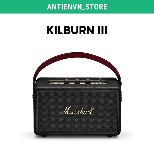 [NEW] Loa Marshall Bluetooth KILBURN III Portable - Pin lên đến 50 giờ - Hàng Chính Hãng ASH - Ảnh 9