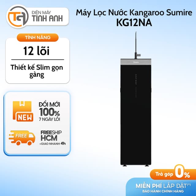 Máy Lọc Nước Ro Kangaroo Sumire 12 Lõi KG12NA - Ảnh 10