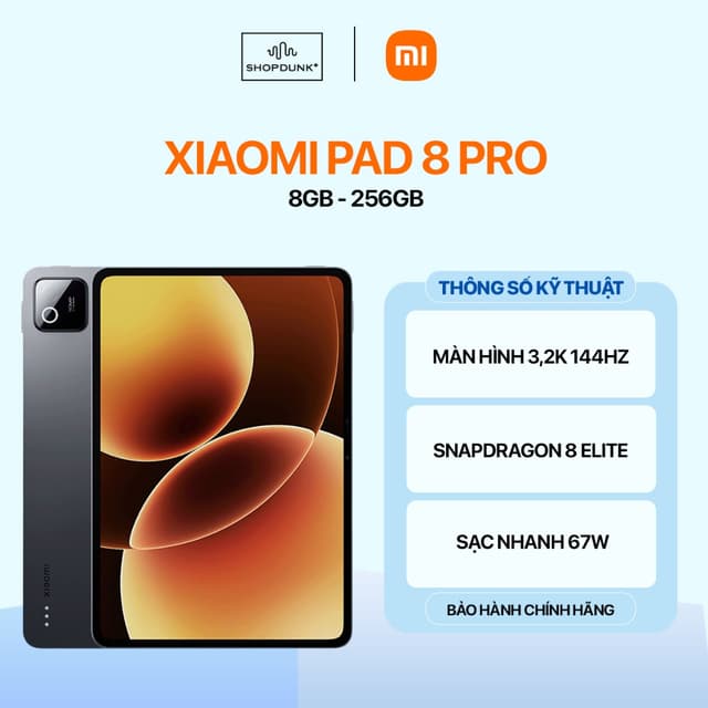 Máy Tính Bảng Xiaomi Pad 8 Pro 8GB 256GB Chính Hãng - Ảnh 12