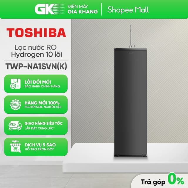 Máy Lọc Nước RO Hydrogen Toshiba TWP-NA1SVN(K) 10 Lõi [Freeship HCM] - Ảnh 2