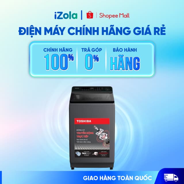 Máy giặt Toshiba Inverter 13 kg AW-T26D1400TV(MG) - Hàng chính hãng - Ảnh 7