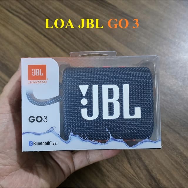 Loa JBL Go 3 New, Bluetooth V5.1, Chống Nước IP67, Pin 5 Tiếng, Công Suất 4.2W - Ảnh 10