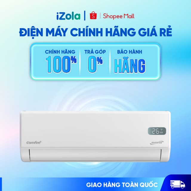 Máy lạnh Comfee Inverter 2 HP CFS-18VGX - Hàng chính hãng - Ảnh 12