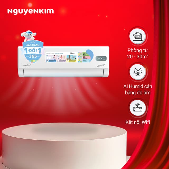 [Lắp đặt 0đ] Máy lạnh/Điều hòa Comfee Inverter 2 HP CFS-18VGX - Ảnh 4