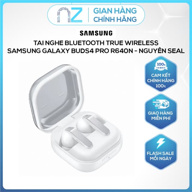 Tai nghe Bluetooth True Wireless Samsung Galaxy Buds4 Pro R640N - Nguyên Seal - Ảnh 4