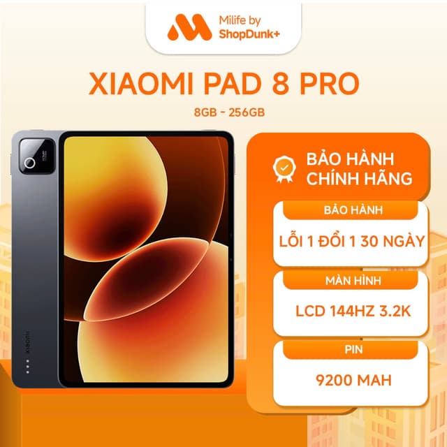 Máy Tính Bảng Xiaomi Pad 8 Pro 8GB 256GB Chính Hãng BH 18 Tháng - Ảnh 12