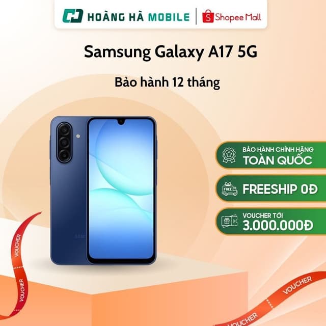 (Livestream độc quyền) Điện thoại di động Samsung Galaxy A17 5G 8GB/128GB - Chính hãng (Nguyên Seal Chưa Active) - Ảnh 11