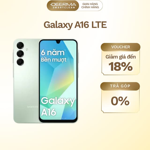 Điện Thoại Samsung Galaxy A16 LTE 4GB/128GB - Hàng Chính Hãng - Ảnh 1