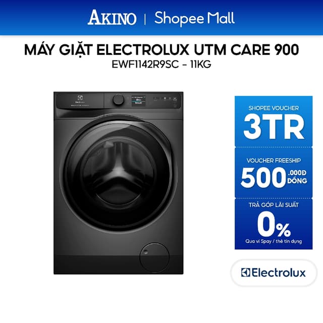 Máy giặt Lồng Ngang Electrolux UltimateCare 900 Inverter 11 kg EWF1142R9SC - Hàng Chính Hãng - Ảnh 9