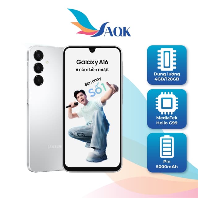 Điện thoại Samsung Galaxy A16 LTE (4GB/128GB) - Hàng chính hãng - Ảnh 3