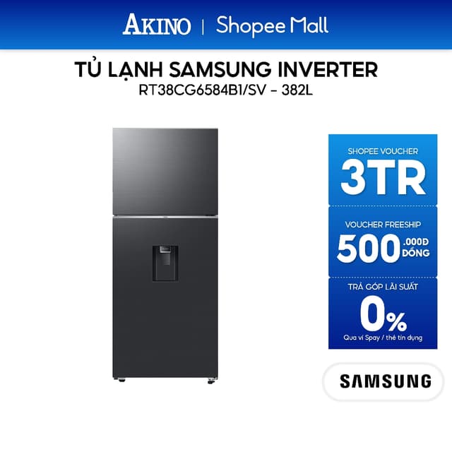 Tủ lạnh Samsung Inverter 382 lít RT38CG6584B1SV - Hàng Chính Hãng - Ảnh 12