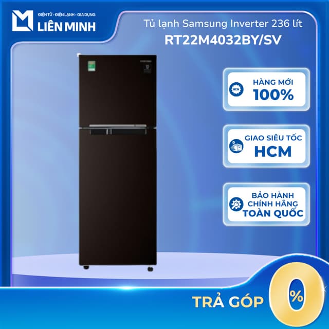 RT22M4032BY/SV - Tủ Lạnh Samsung Inverter 236 Lít RT22M4032BY/SV [SHIP 0Đ HCM] - Ảnh 3
