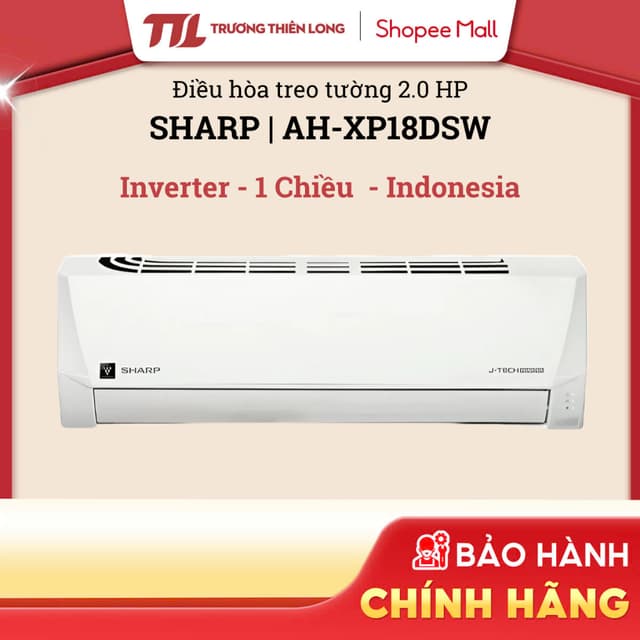 AH-XP18DSW - Máy Lạnh Sharp Inverter 2 HP AH-XP18DSW [TOÀN QUỐC] - Ảnh 9
