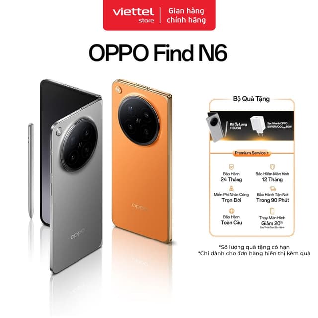 Điện thoại OPPO Find N6 16GB + 512GB Chính hãng - Ảnh 2