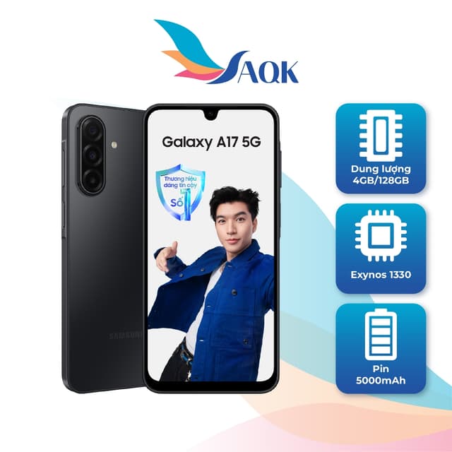 Điện thoại Samsung Galaxy A17 5G (4GB/128GB) - Hàng chính hãng - Ảnh 12