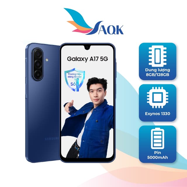 Điện thoại Samsung Galaxy A17 5G (8GB/128GB) - Hàng chính hãng - Ảnh 2