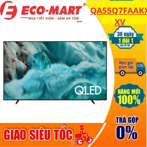 QA55Q7FAAKXXV Smart Tivi QLED Samsung AI 4K 55 inch QA55Q7FA - Ảnh 4
